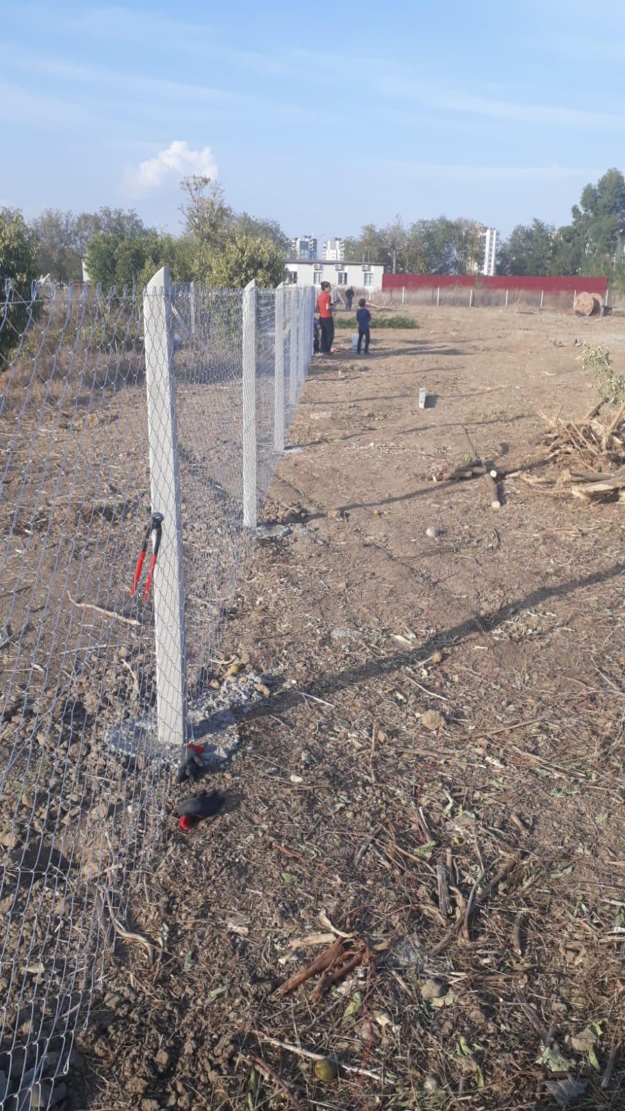 Beton Direkli Tel Örgü Kurumsal Proje Uygulaması 74
